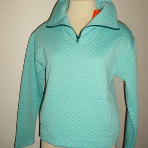 JOE FRESH QUILTED WOMEN'S PULLOVER JACKET SPORT XS